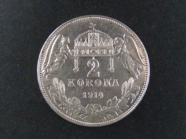 2 Koruna 1914 KB
