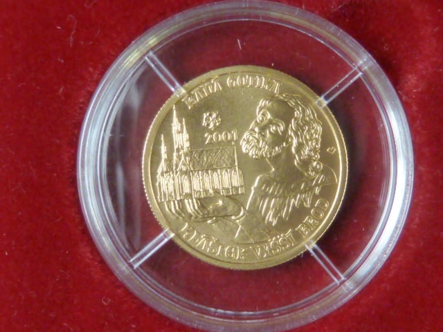 2000 Kč 2001 Klášter Vyšší Brod