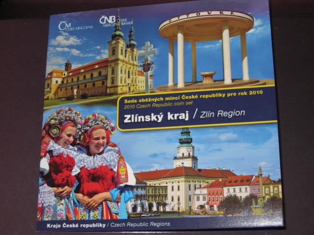 sada 2010 s motivem Zlínský kraj + žeton