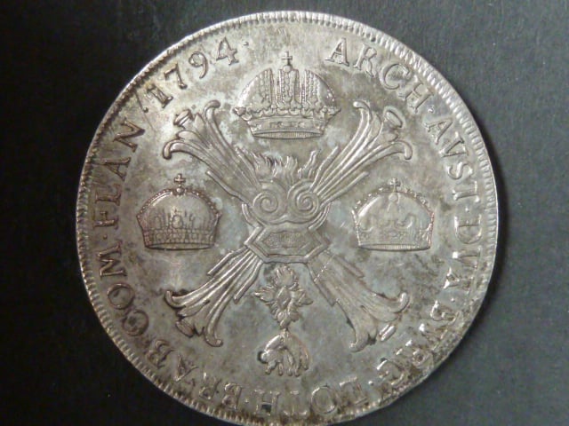 Tolar křížový 1794 M, Miláno