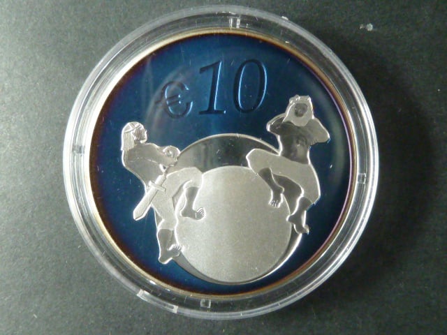 Estonsko 10 EUR 2011 pamětní estonský národní motiv