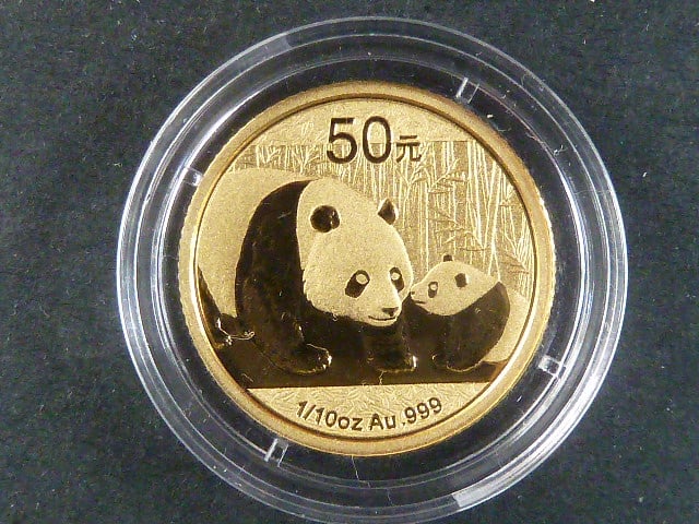 50 Yüan 2011, 1/10 OZ Au 999/1000