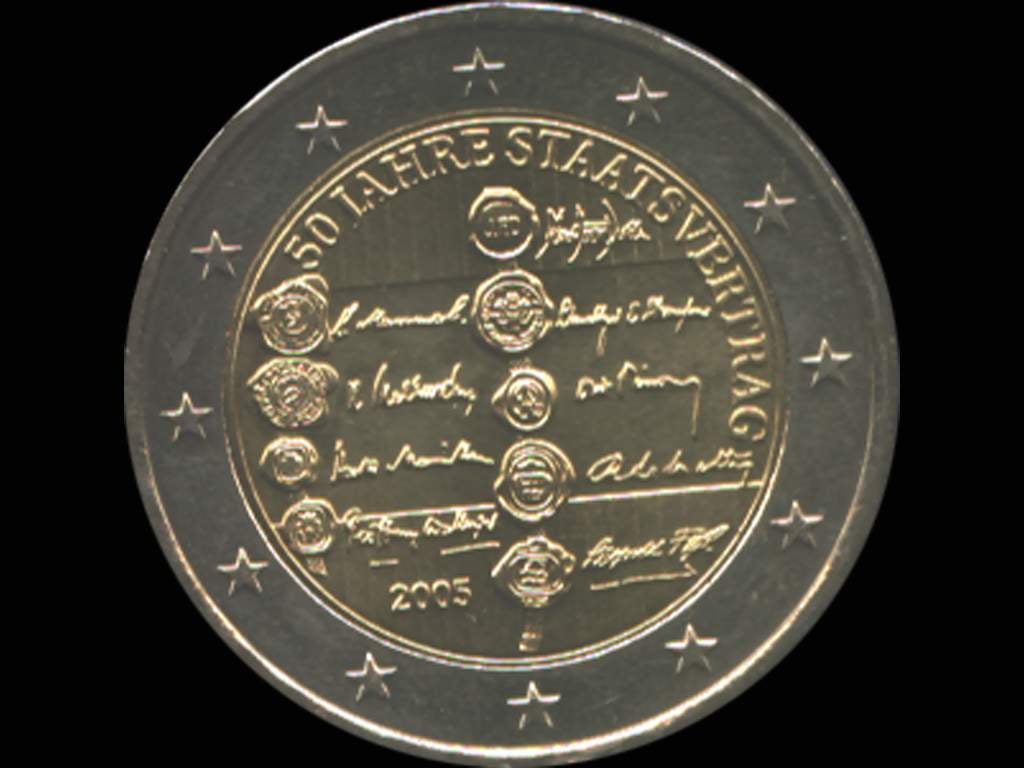 Rakousko 2 EUR 2005 pamětní
