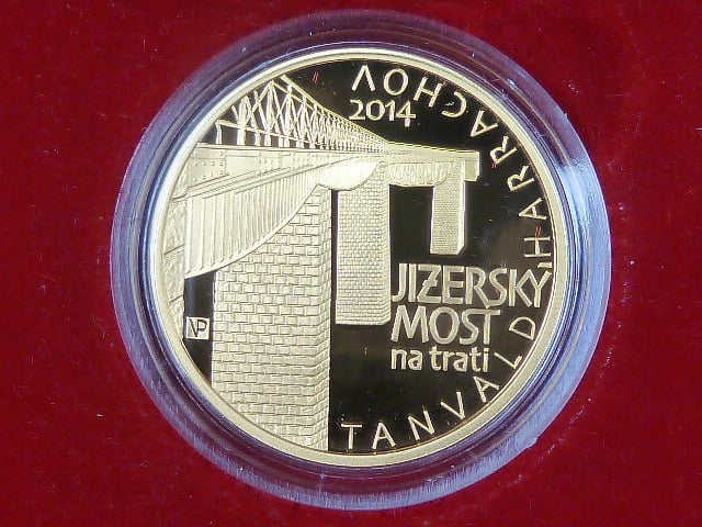 5000 Kč 2014 Jizerský most na trati Tanwald - Harrachov