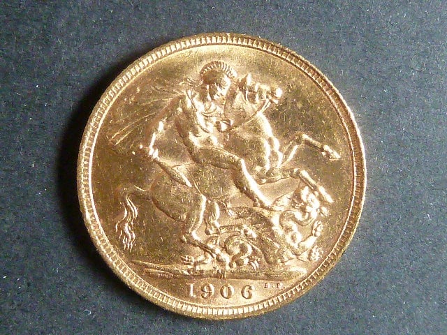 1 Pound 1906 M (Melbourne - Australie))
