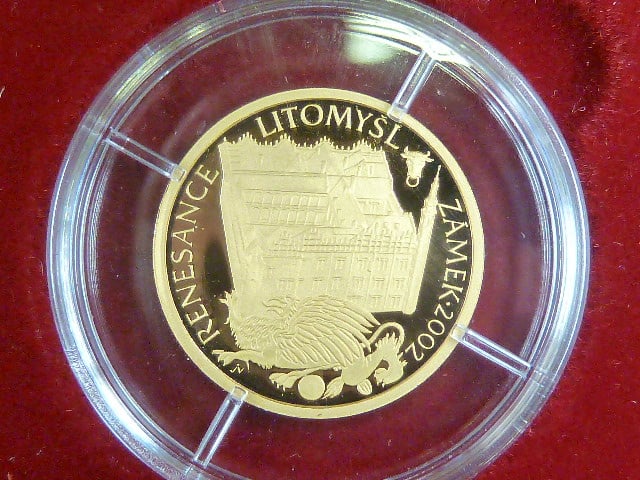 2000 Kč 2002 zámek Litomyšl