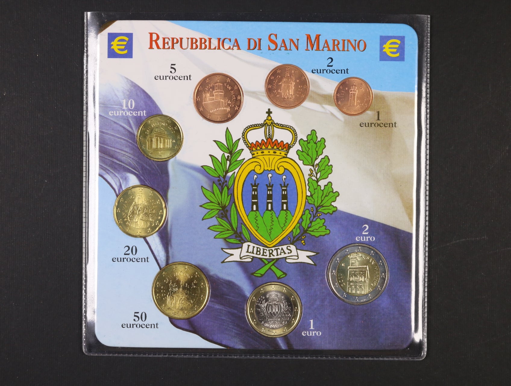 San Marino sada - různé ročníky