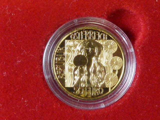 50 Eur 2014 Judith II., Au 0,986, 10,14g, etue, certifikát