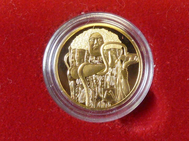 50 Eur 2015 Medizin, Au 0,986, 10,14g, etue, certifikát
