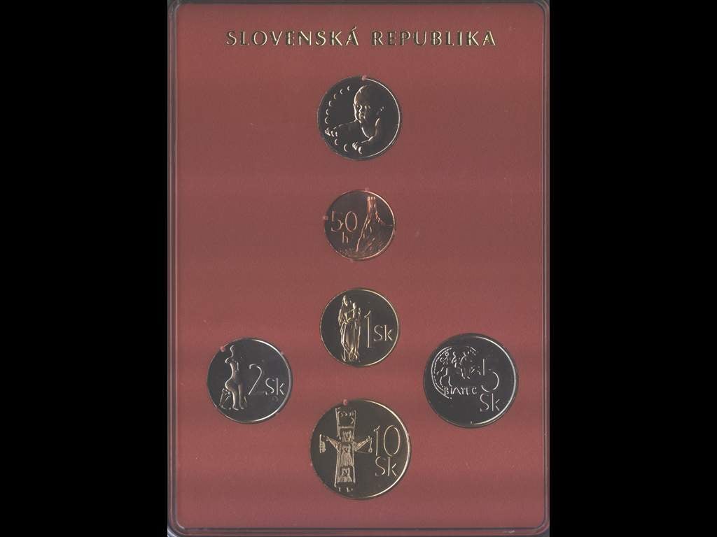 2005 oficielní sada k narození dítěte v plastové etui