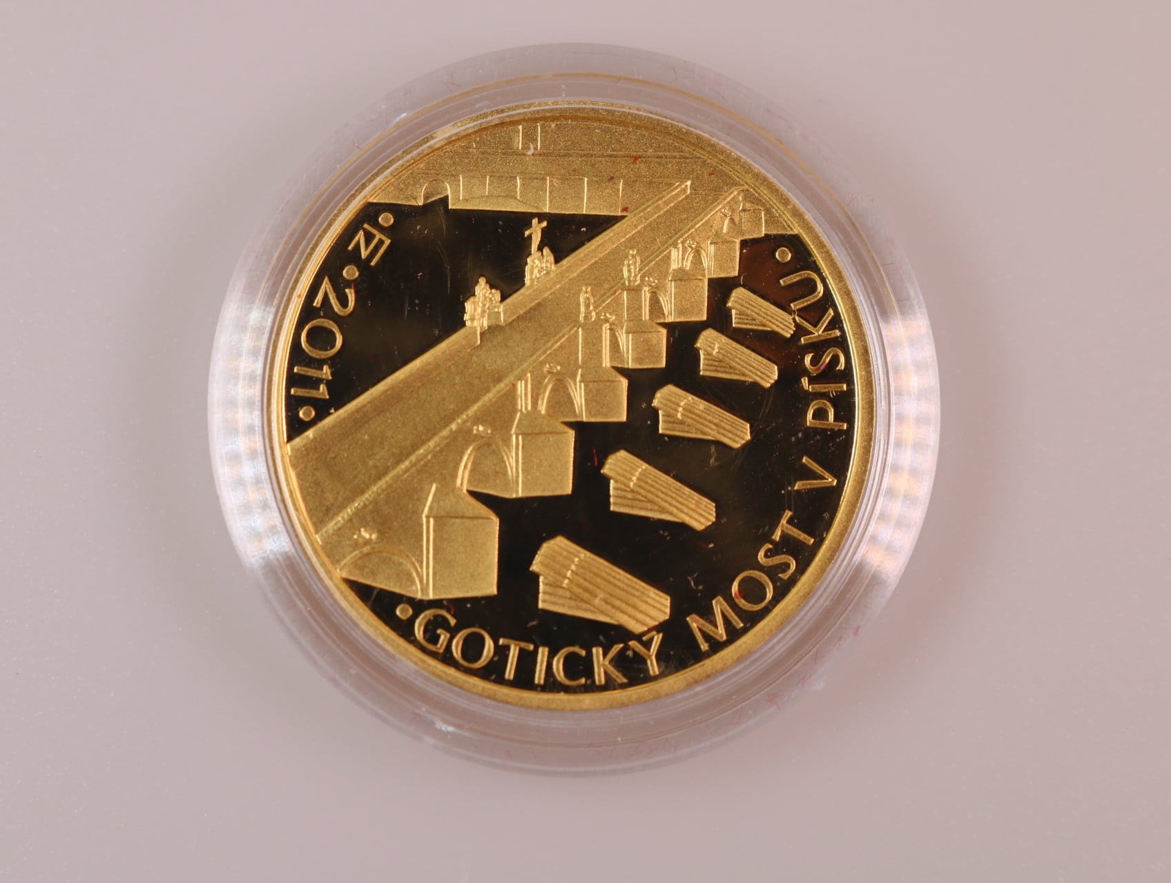 5000 Kč 2011 Gotický most v Písku