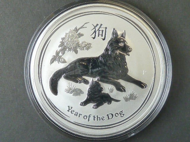 1 Dollars - 1 Oz (31,1050g)  Ag - Rok psa 2018, kvalita proof, Ag 999/1000, etue