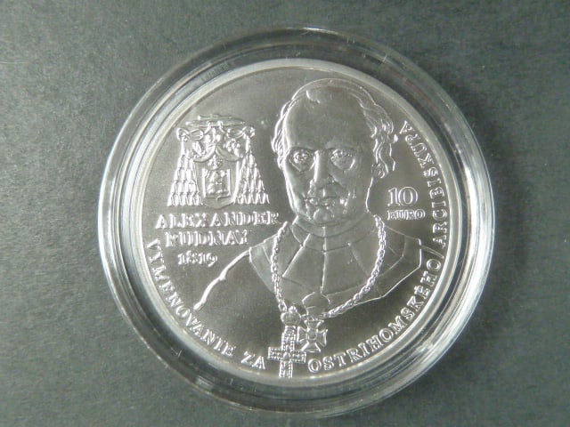 10 Euro 2019 Jmenování Alexandra Rudnaya ostřihomským arcibiskupom - 200.výročí