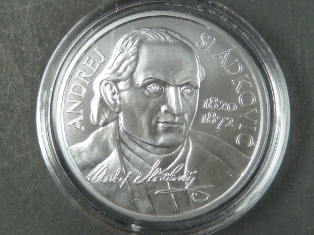 10 Euro 2020 Andrej Sládkovič - 200.výročí narození