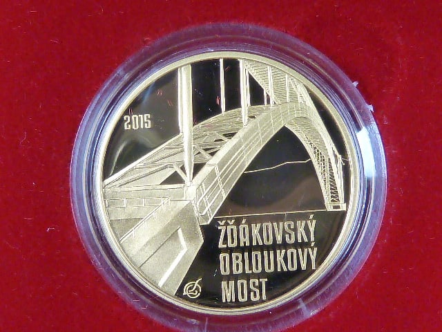 5000 Kč 2015 Žďákovský obloukový most