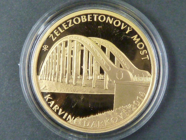 5000 Kč 2014 most v Karviné - Darkově