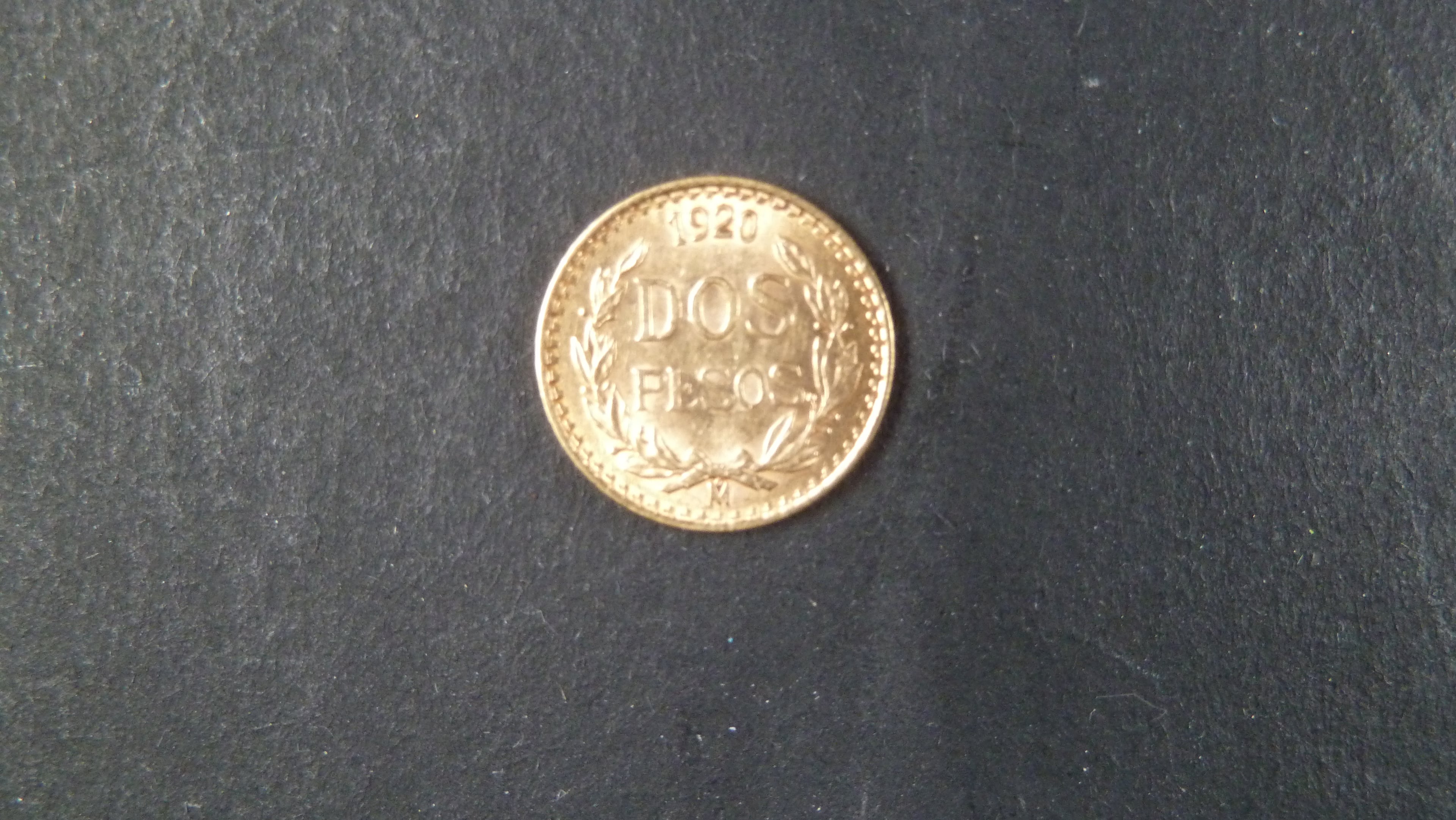 2 Pesos 1920, KM 461