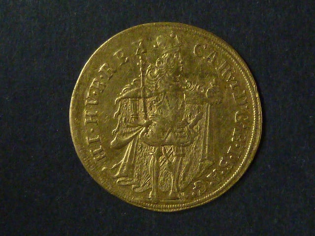 Dukát 1737 Praha, dr. hr.