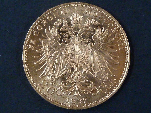 20 Koruna 1897