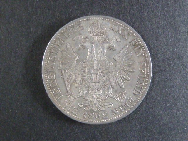 Spolkový tolar 1862 V