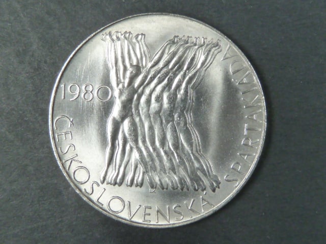 100 Kčs 1980 ČSSR spartakiáda