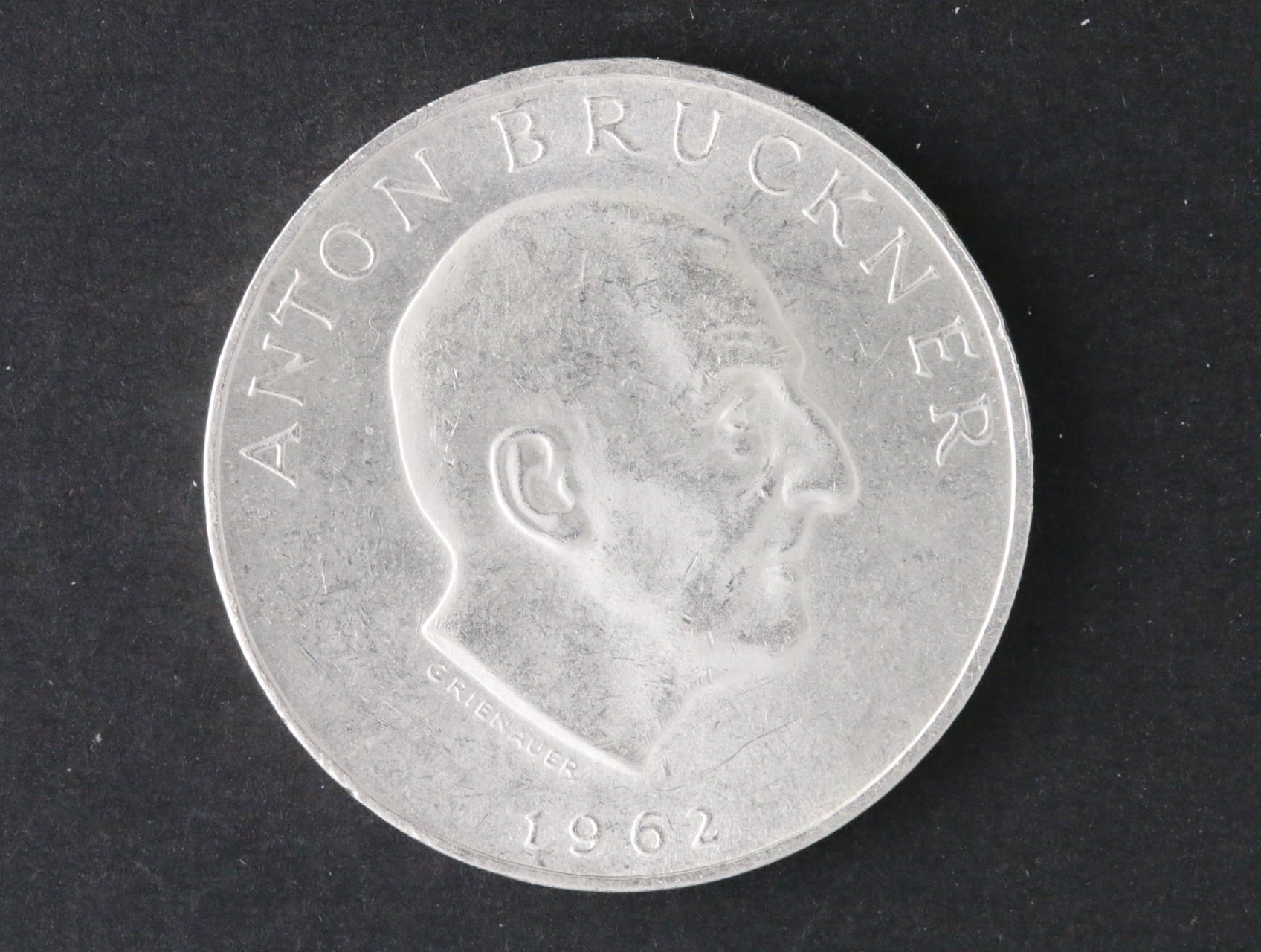 25 Schilling 1962 A. Bruckner