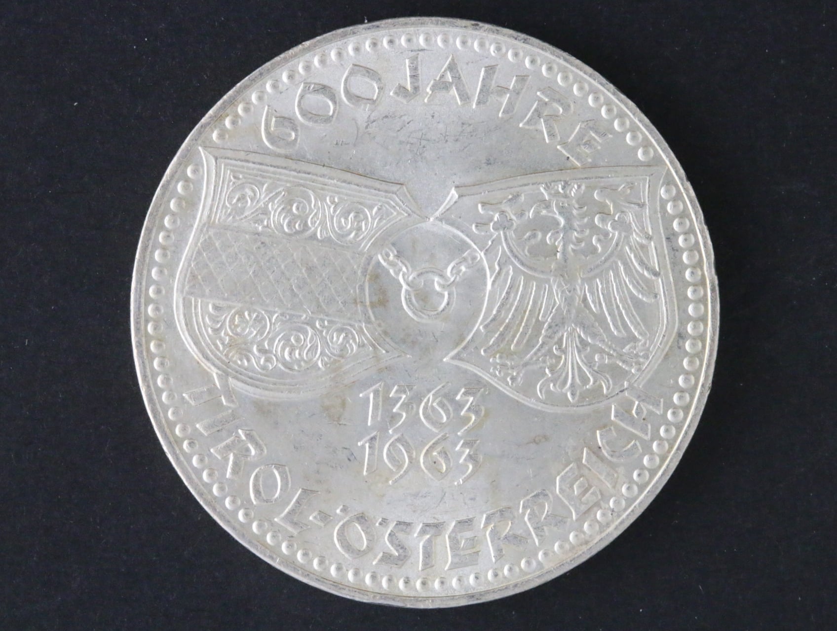 50 Schilling 1963 600 Jahre Tirol-Österreich