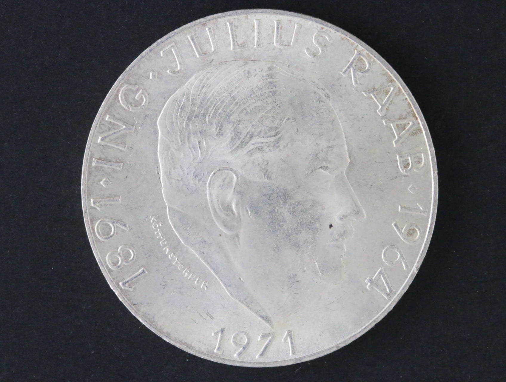 50 Schilling 1971 Julius Raab