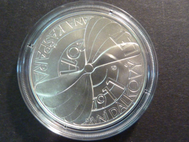 200 Kč 2011 100.výročí prvního dálkového letu Jana Kašpara