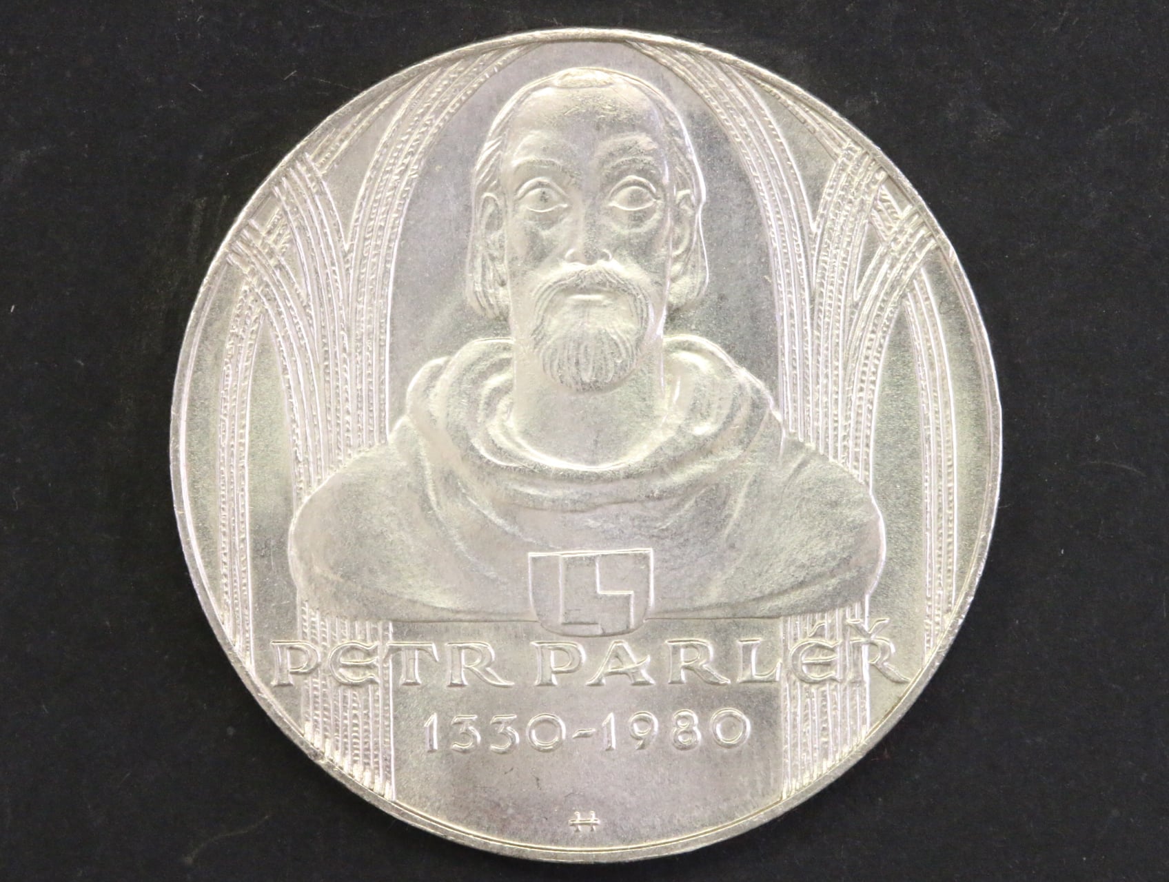 100Kčs 1980, 650. výročí narození Petra Parléře