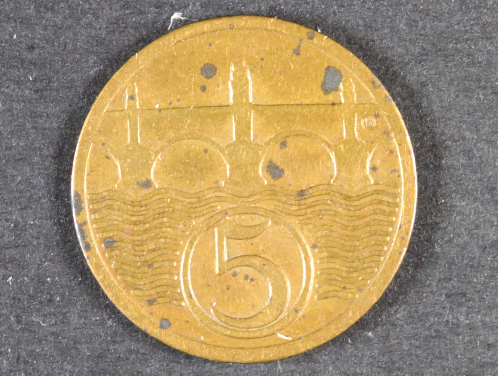 5 haléřů 1932_