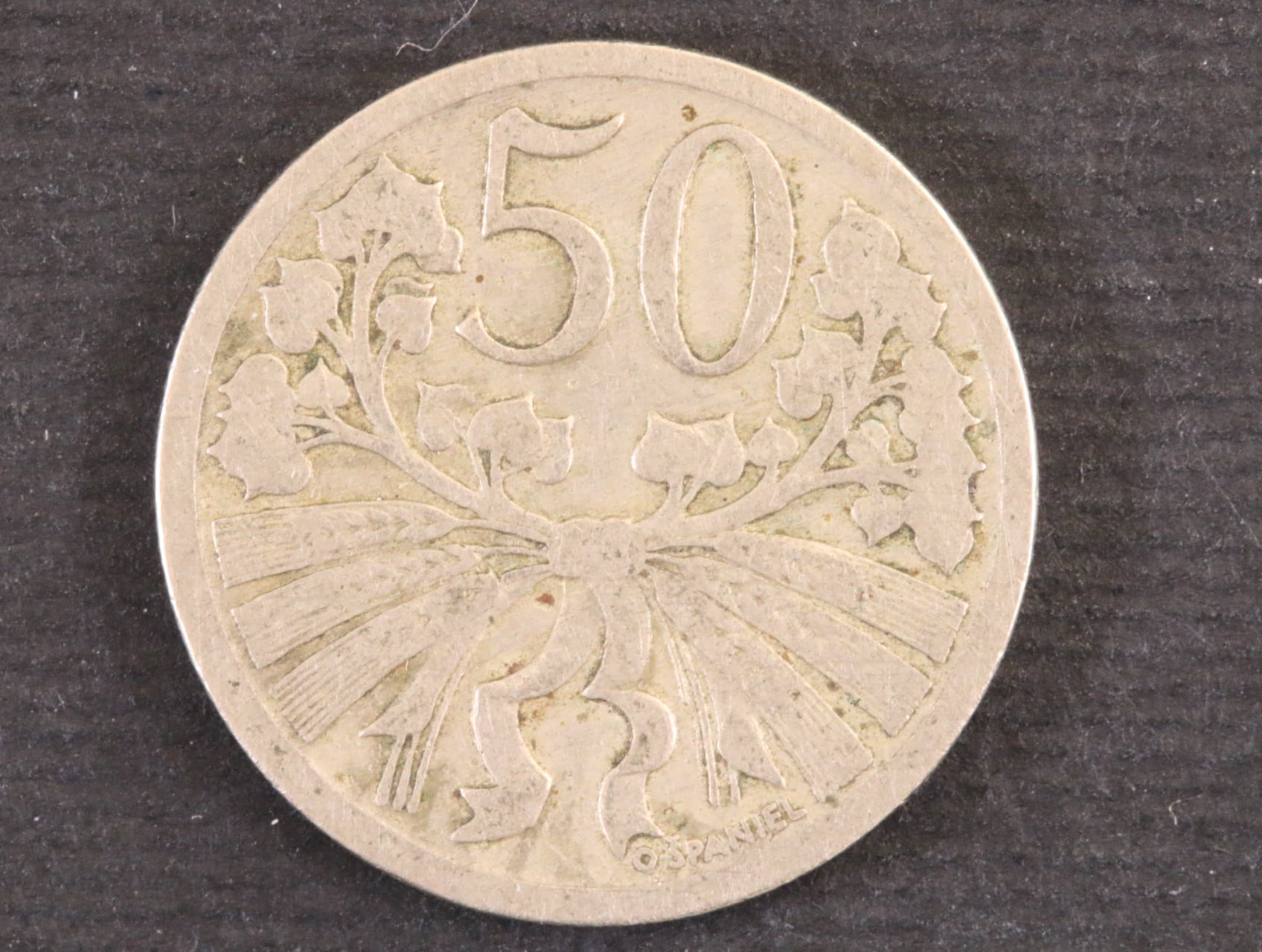 50 haléřů 1926_