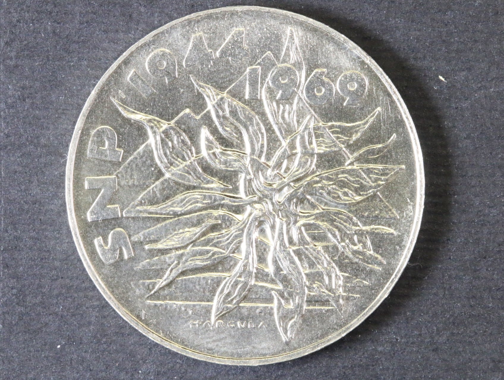 25 Kčs 1969 - 25. výročí SNP