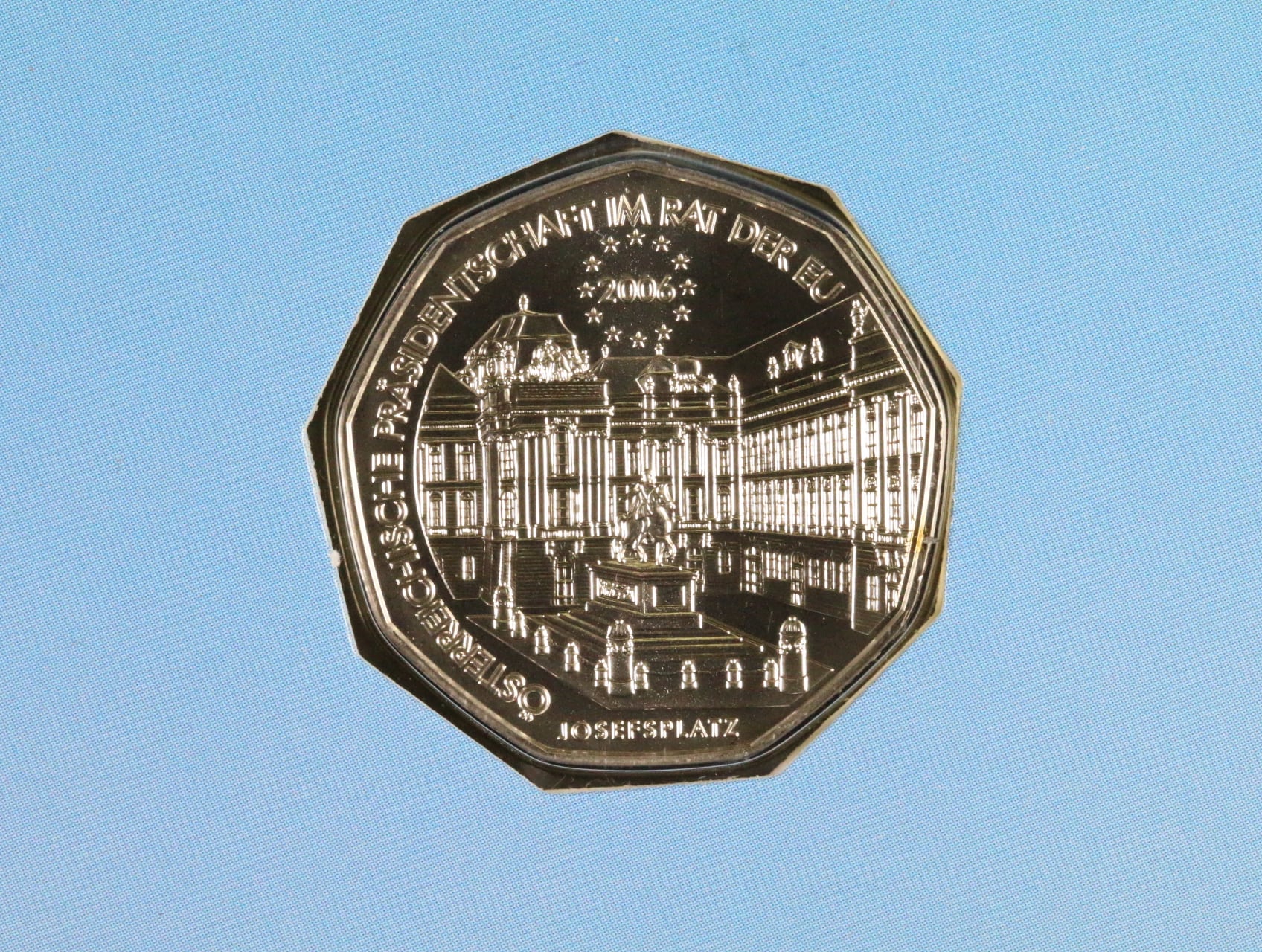 5 Euro 2006 Eu Präsidentschaft, Ag 0.800, 10g_
