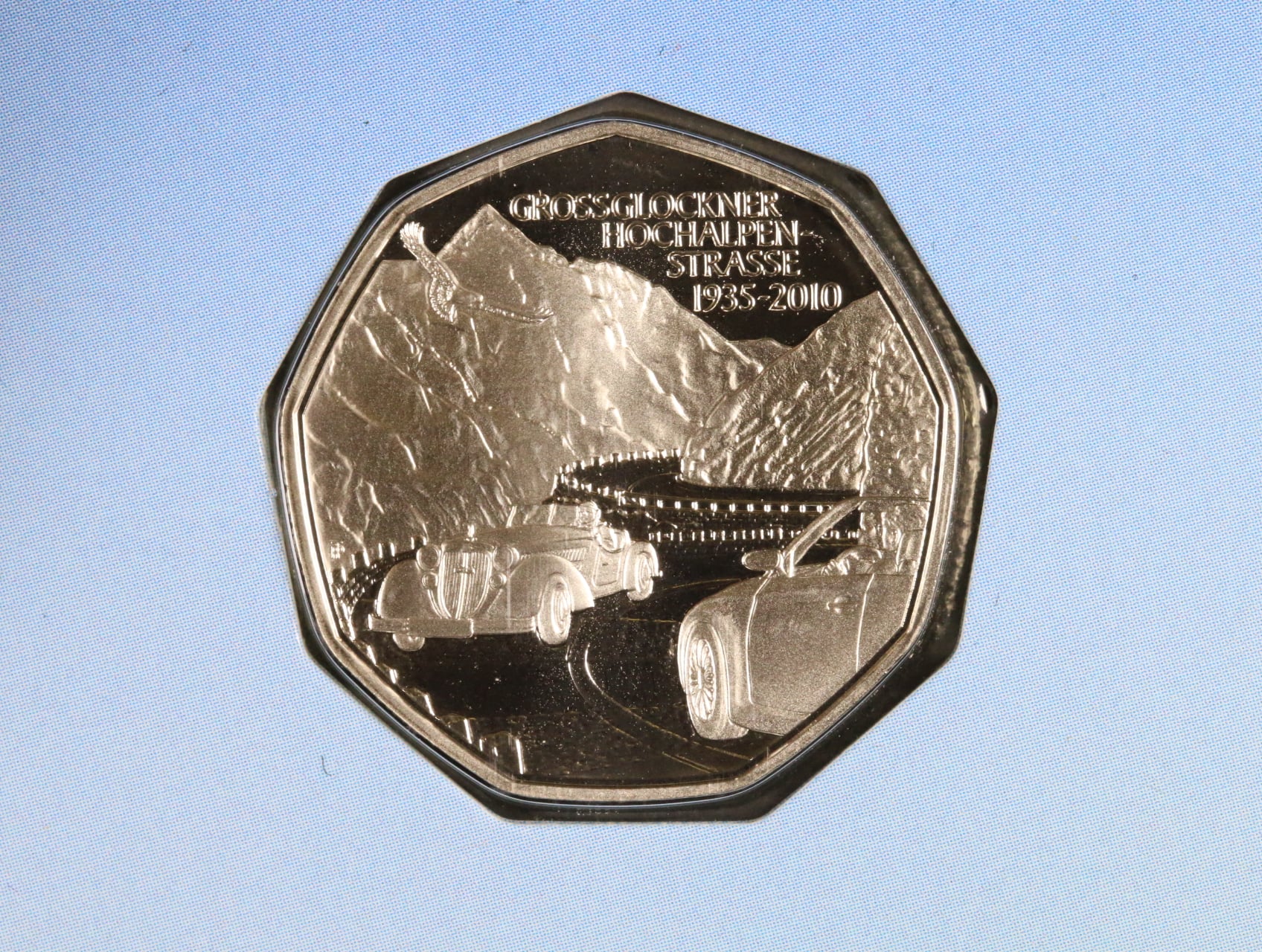 5 Euro 2010 75 Jahre Grossglockner Hochalpenstrasse, Ag 0.800, 10g_