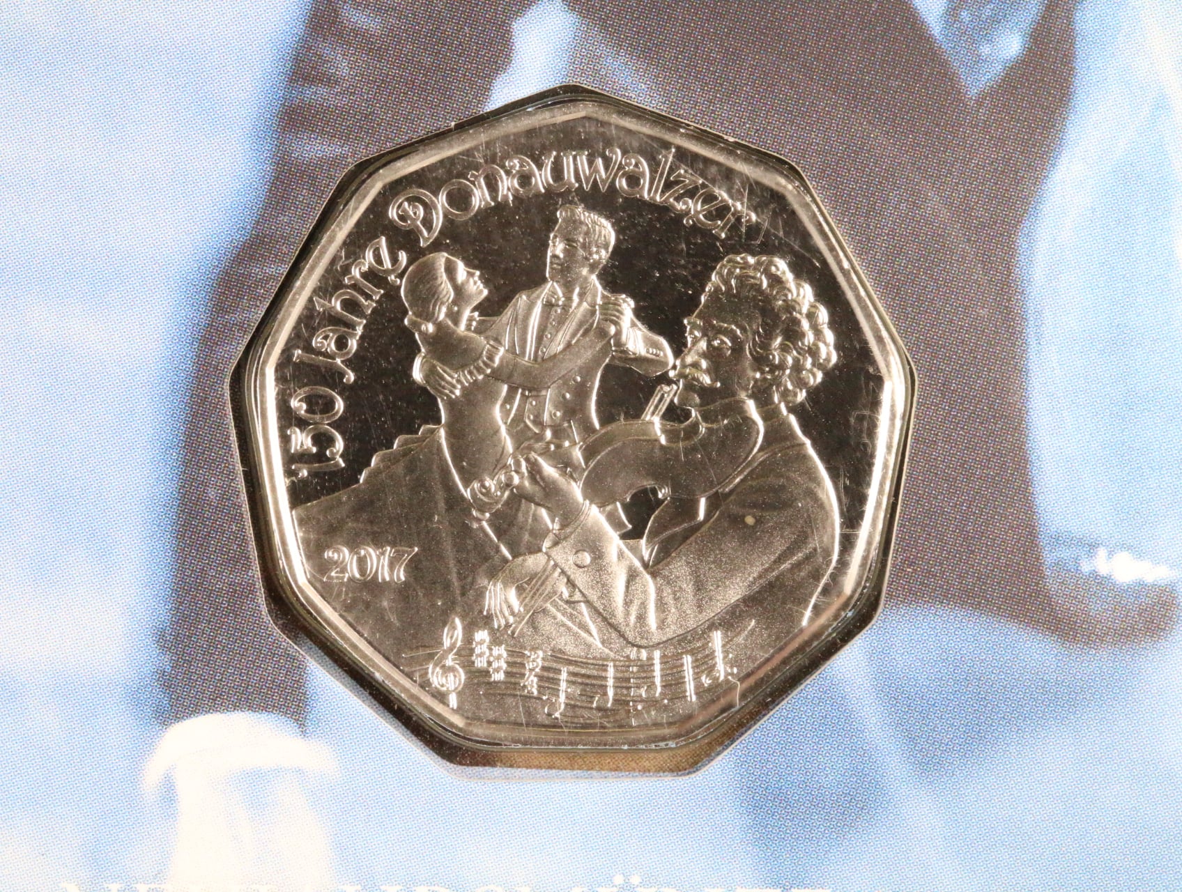 5 Euro 2017 150 Jahre Donauwalzer, Ag 0.800, 10g_