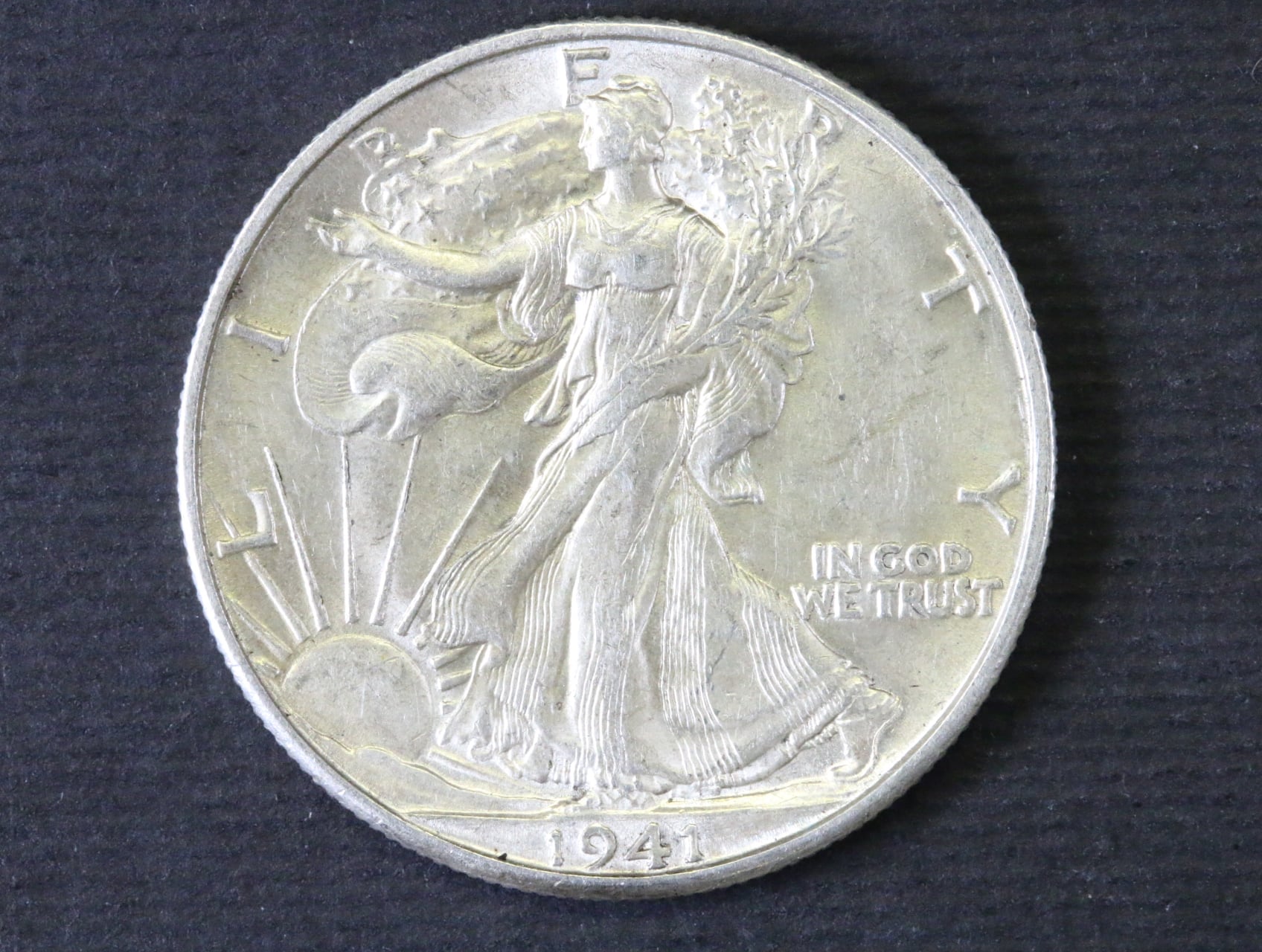 Půl Dolaru 1941D, 12.5g, 0.900 Ag_