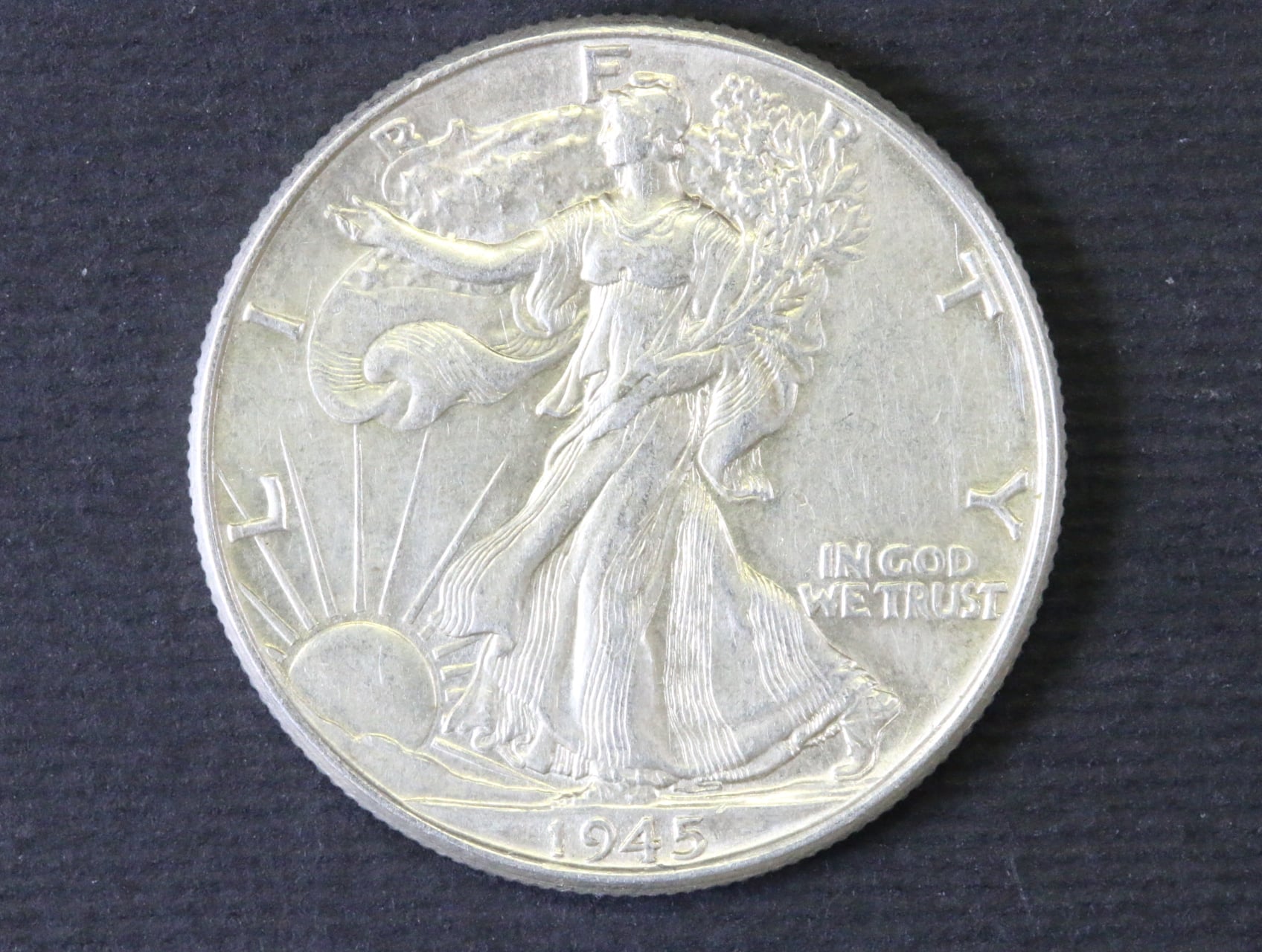 Půl Dolaru 1945, 12.5g, 0.900 Ag_