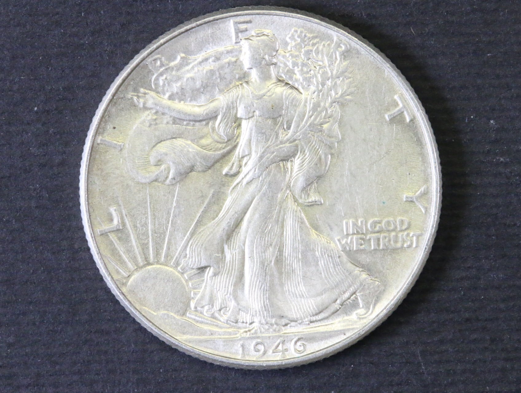 Půl Dolaru 1946, 12.5g, 0.900 Ag_
