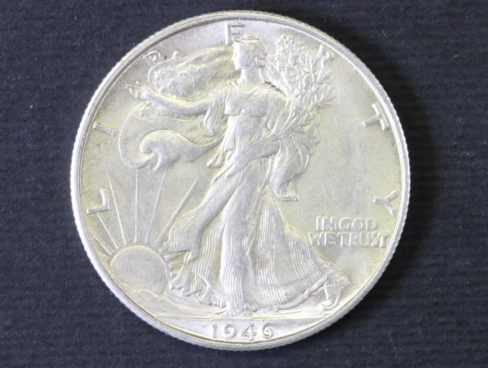 Půl Dolaru 1946S, 12.5g, 0.900 Ag_