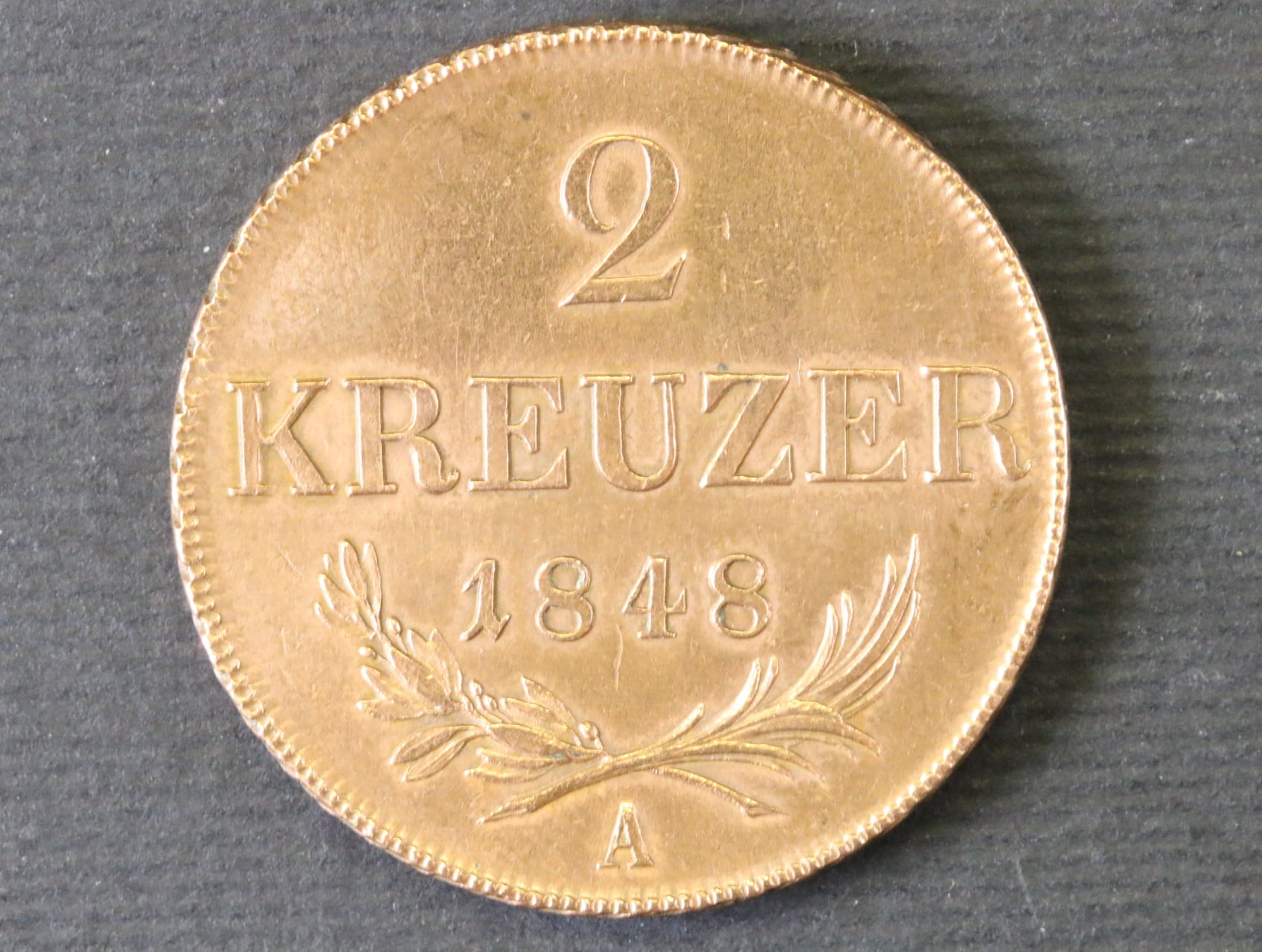 2 Kreuzer 1848A_