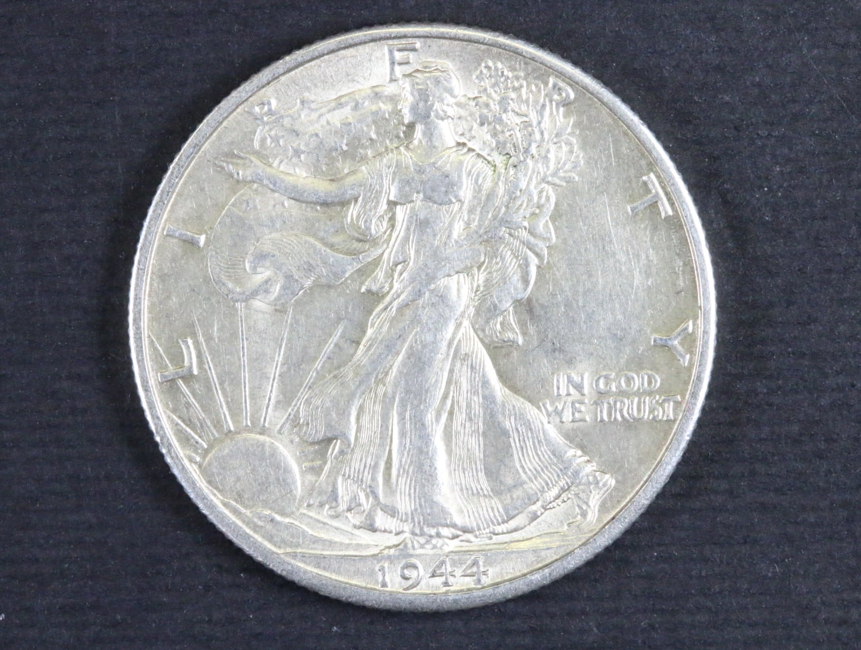 Půl Dolaru 1944D, 12.5g, 0.900 Ag_