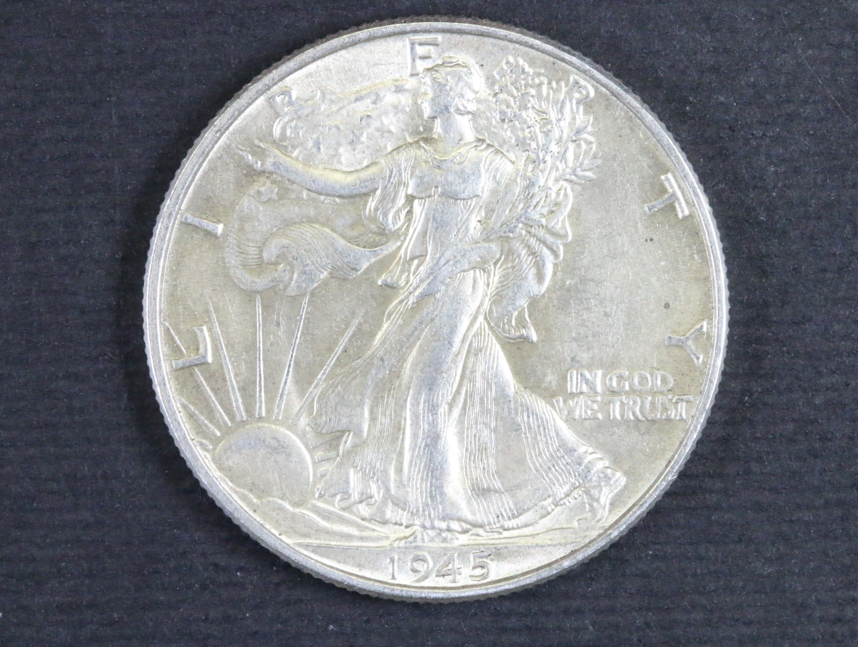 Půl Dolaru 1945, 12.5g, 0.900 Ag_