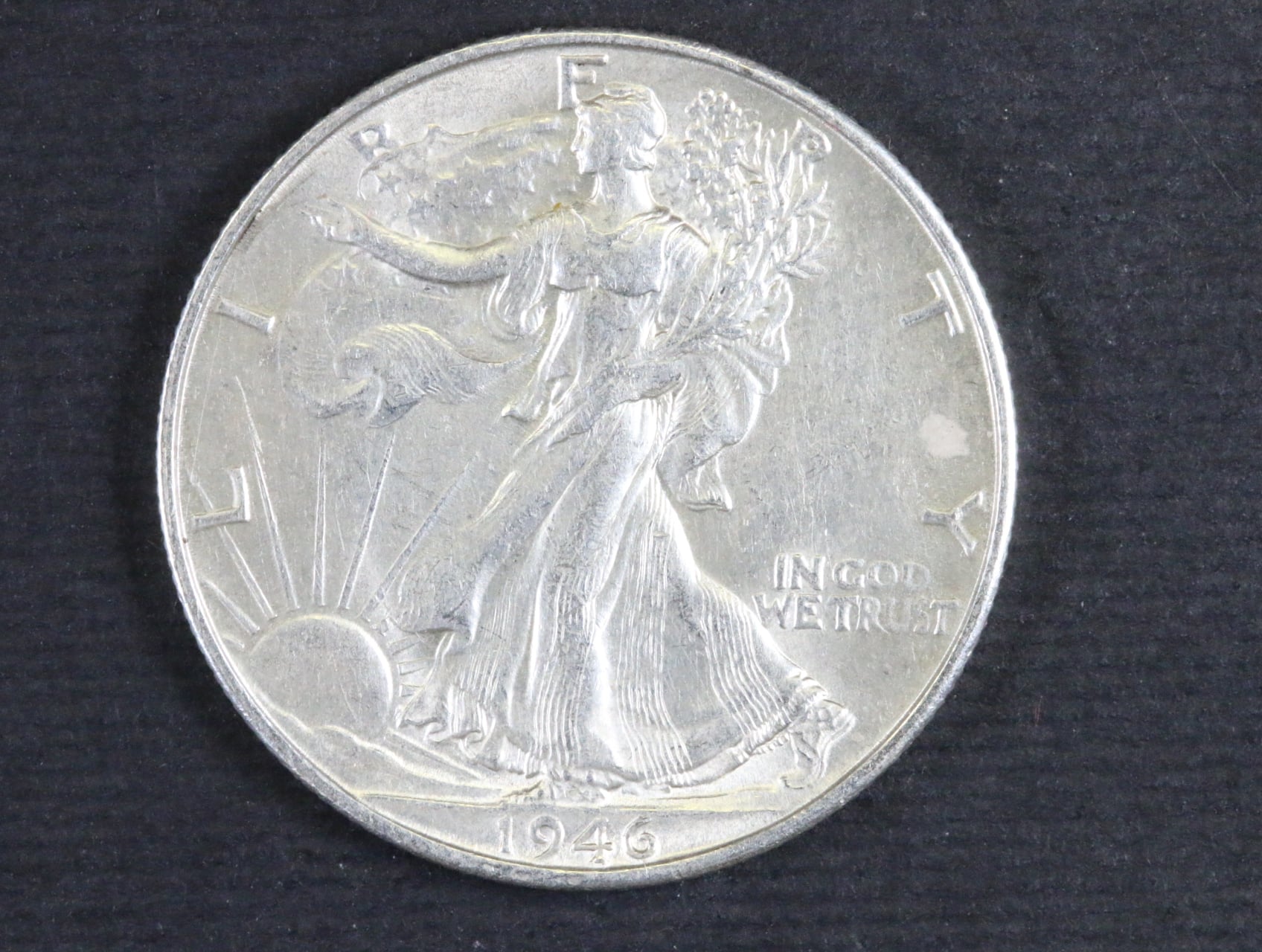 Půl Dolaru 1946S, 12.5g, 0.900 Ag_