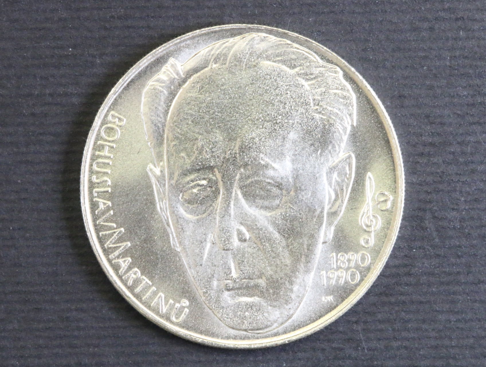 100 Kčs 1990 - 100 výročí narození Bohuslava Martinů_