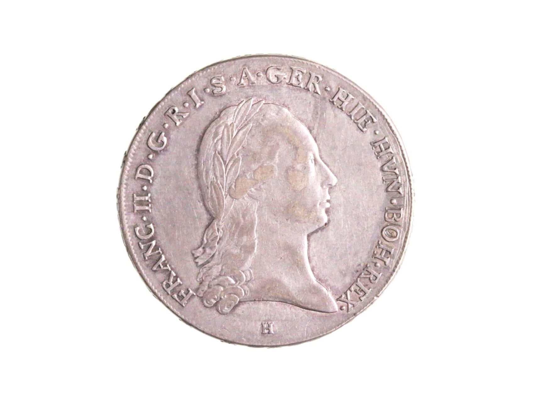 František I. 1792-1835 - Tolar křížový 1795 H, N90, patina_