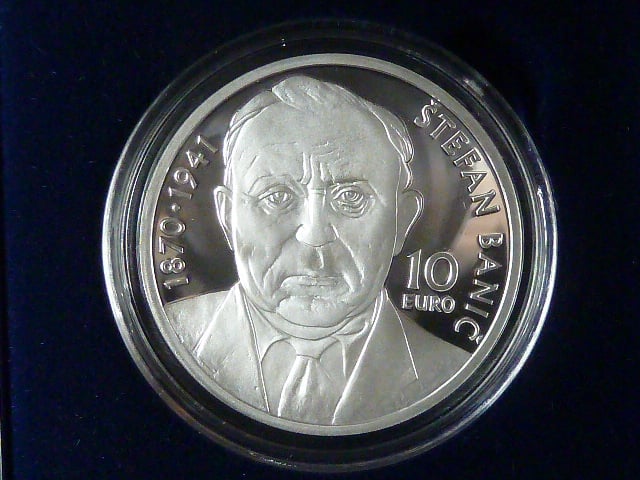 10 Euro 2020 150.výročí narození Štefana Baniča