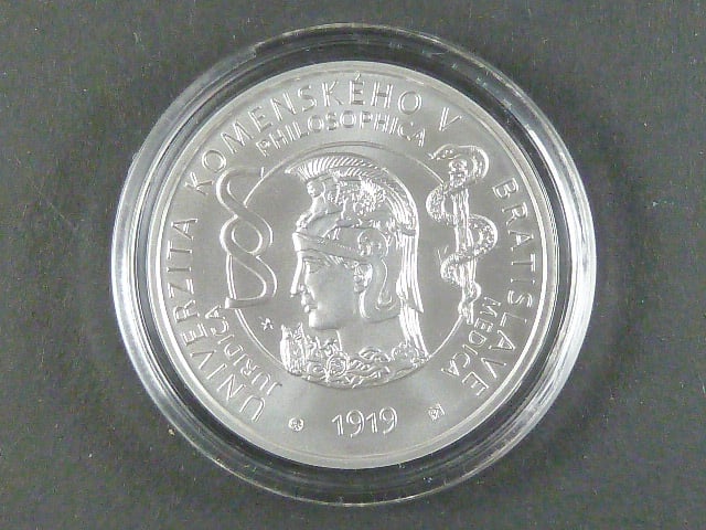 10 Euro 2019 Univerzita Komenského v Bratislavě - 100.výročí vzniku