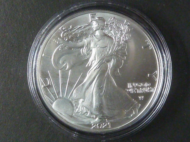 1 $ 2021 Liberty - nový reverz, 1 OZ Ag 999,9