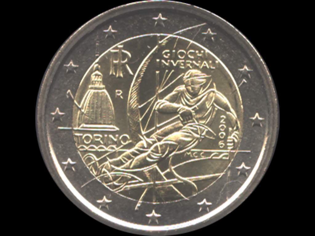Itálie 2 EUR 2006 - pamětní olympiáda